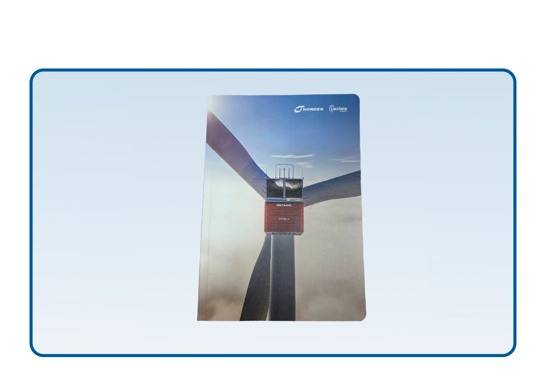 Nordex Group Notizheft